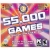 55,000 Games Box Art