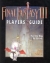 Final Fantasy III Player's Guide Box Art
