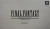 Final Fantasy Collection: Anniversary Package Box Art