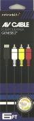Retro-Bit Genesis 2  AV Cable Box Art