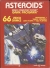 Asteroids (Black Picture Label) Box Art