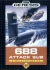 688 Attack Sub Box Art