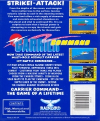 Carrier Command Box Art