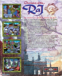 Champion of the Raj Box Art