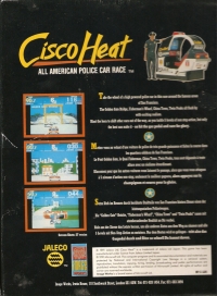 Cisco Heat: All American Police Car Race Box Art