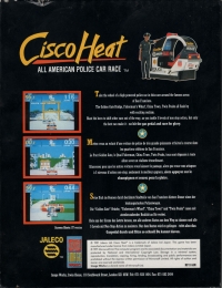 Cisco Heat: All American Police Car Race Box Art