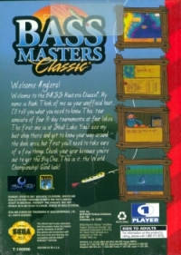 Bass Masters Classic Box Art