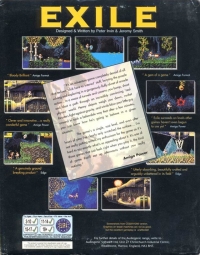 Exile (Amiga 500/600) Box Art