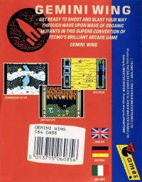 Gemini Wing (Virgin Games) Box Art
