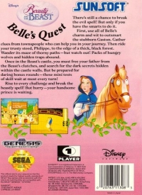 Beauty and the Beast: Belle's Quest Box Art