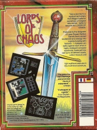 Lords of Chaos (cassette) Box Art