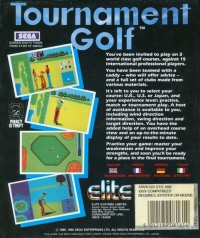 Tournament Golf Box Art