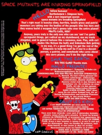 Simpsons, The: Bart vs. the Space Mutants Box Art