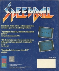 Speedball [DE] Box Art