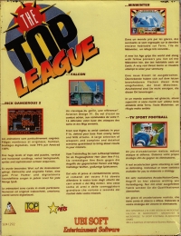 Top League, The Box Art