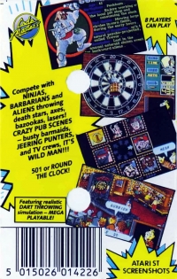 Wacky Darts Box Art