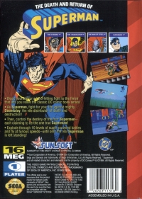 download death and return of superman the