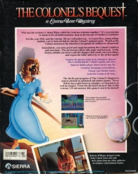 Colonel's Bequest, The: A Laura Bow Mystery Box Art
