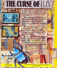 Curse of Ra, The Box Art