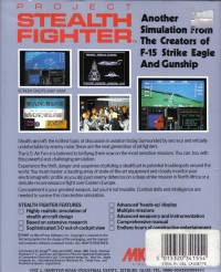 Project Stealth Fighter (cassette / Preview the Future) Box Art