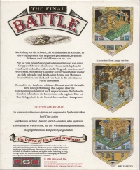 Final Battle, The Box Art