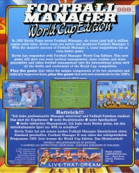 Football Manager: World Cup Edition 1990 Box Art