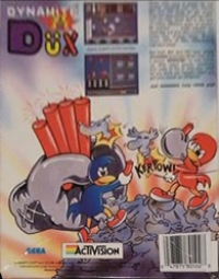 Dynamite Dux (white disk) Box Art