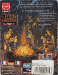 Golden Axe (cassette) Box Art