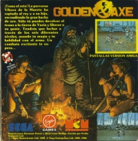 Golden Axe (cassette) [ES] Box Art
