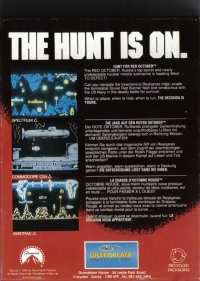 Hunt for Red October, The (Based on the Movie) Box Art