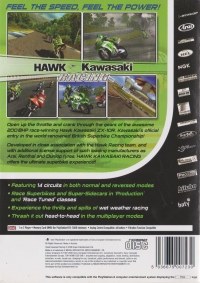 Hawk Kawasaki Racing Box Art