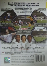 Club Football 2005: Tottenham Hotspur Box Art