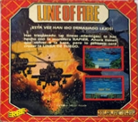 Line of Fire (cassette) [ES] Box Art