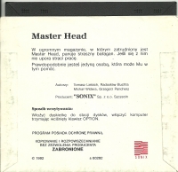 Master Head Box Art