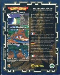 King's Quest IV: The Perils of Rosella - Kixx XL Box Art