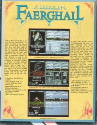 Legend of Faerghail Box Art