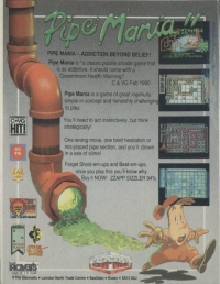 PipeMania Box Art