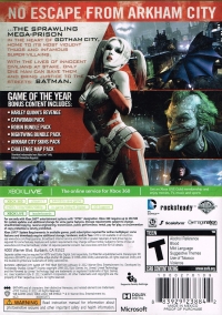 Batman: Arkham City - Game Of The Year Edition - Platinum Hits Box Art