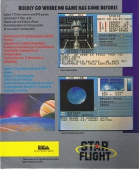 Starflight - Star Performer Box Art