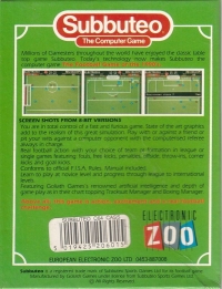 Subbuteo Box Art