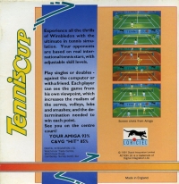 Tennis Cup - Action Sixteen Box Art