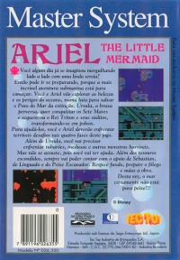 Ariel the Little Mermaid Box Art