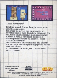 Aztec Adventure (cardboard 1 tab) Box Art