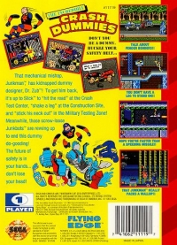 Incredible Crash Dummies, The Box Art