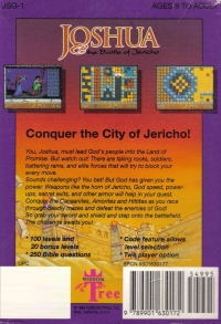 Joshua and the Battle of Jericho Box Art