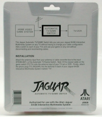 Atari Jaguar Automatic TV/Game Switch Box Art