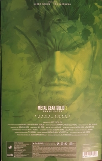 Hot Toys: Metal Gear Solid 3: Snake Eater - Naked Snake (Sneaking Suit Version) Box Art