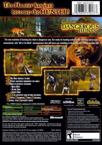 Cabela's Dangerous Hunts - Platinum Hits Box Art