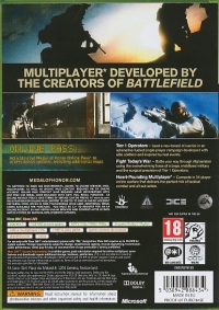 Medal of Honor Box Art