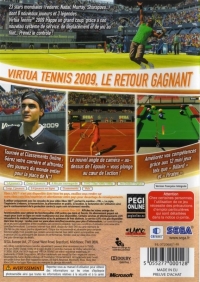 Virtua Tennis 2009 [FR] Box Art